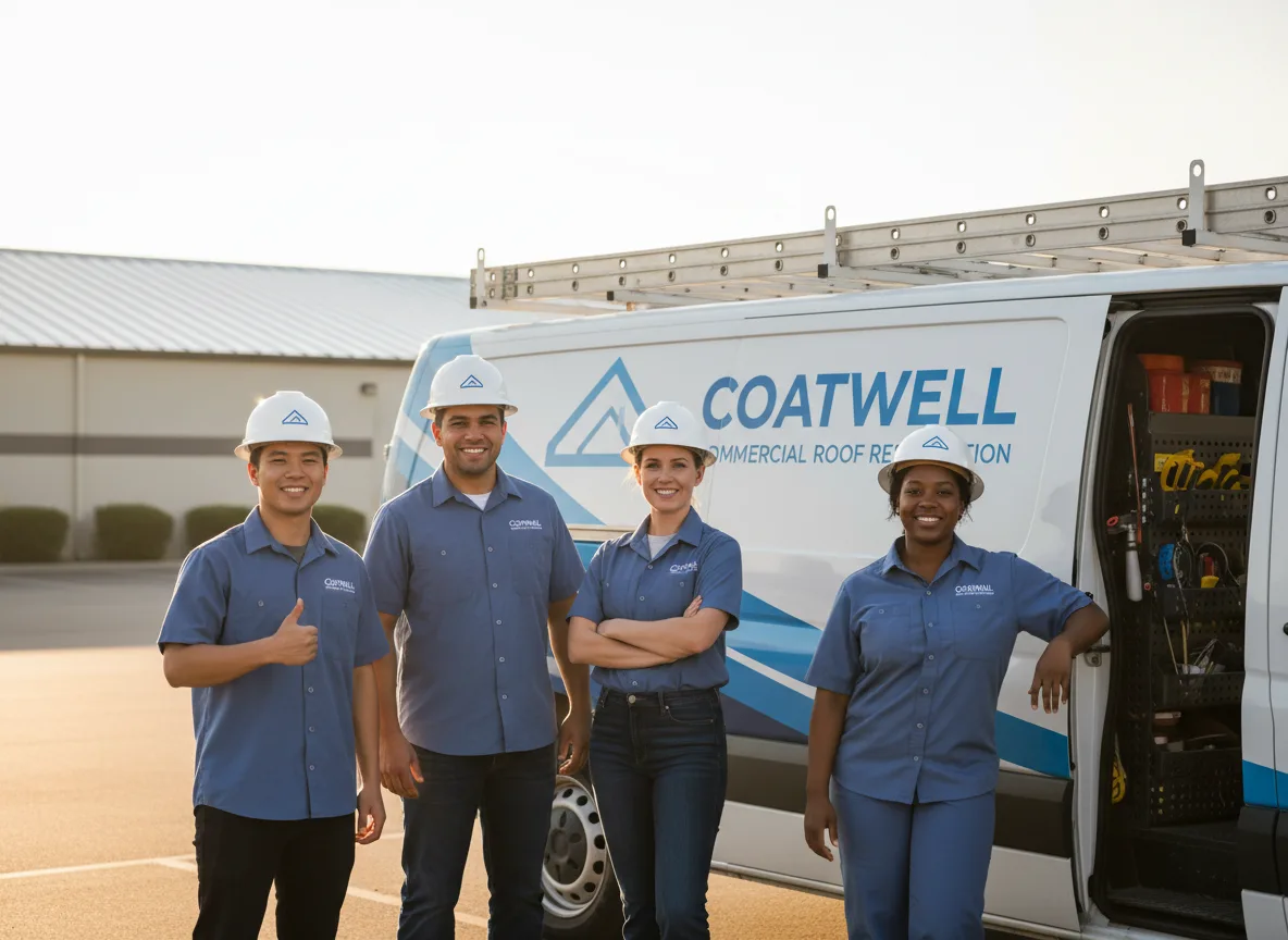 Commercial roof coating company in Clintonville, WI